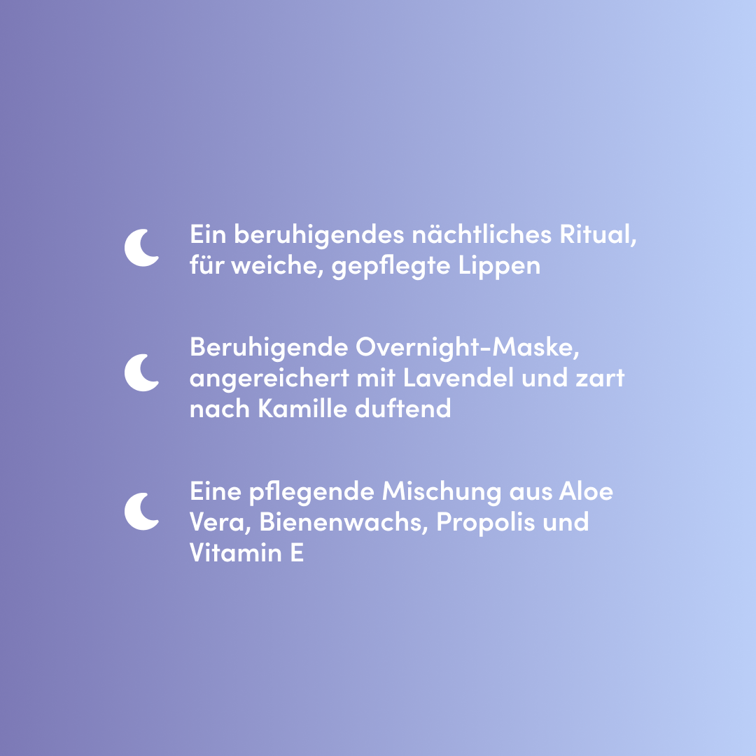Lavender Chamomile Lip Sleep Mask